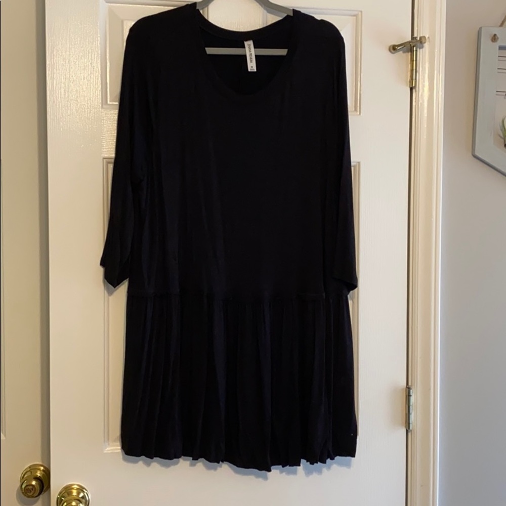 Plus Size 3/4 Ruffled Tunic - Picture 2 of 4